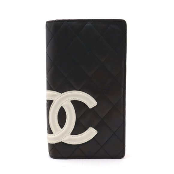 Chanel Cambon Line Coco Mark Bifold Wallet - Picture 1 of 6
